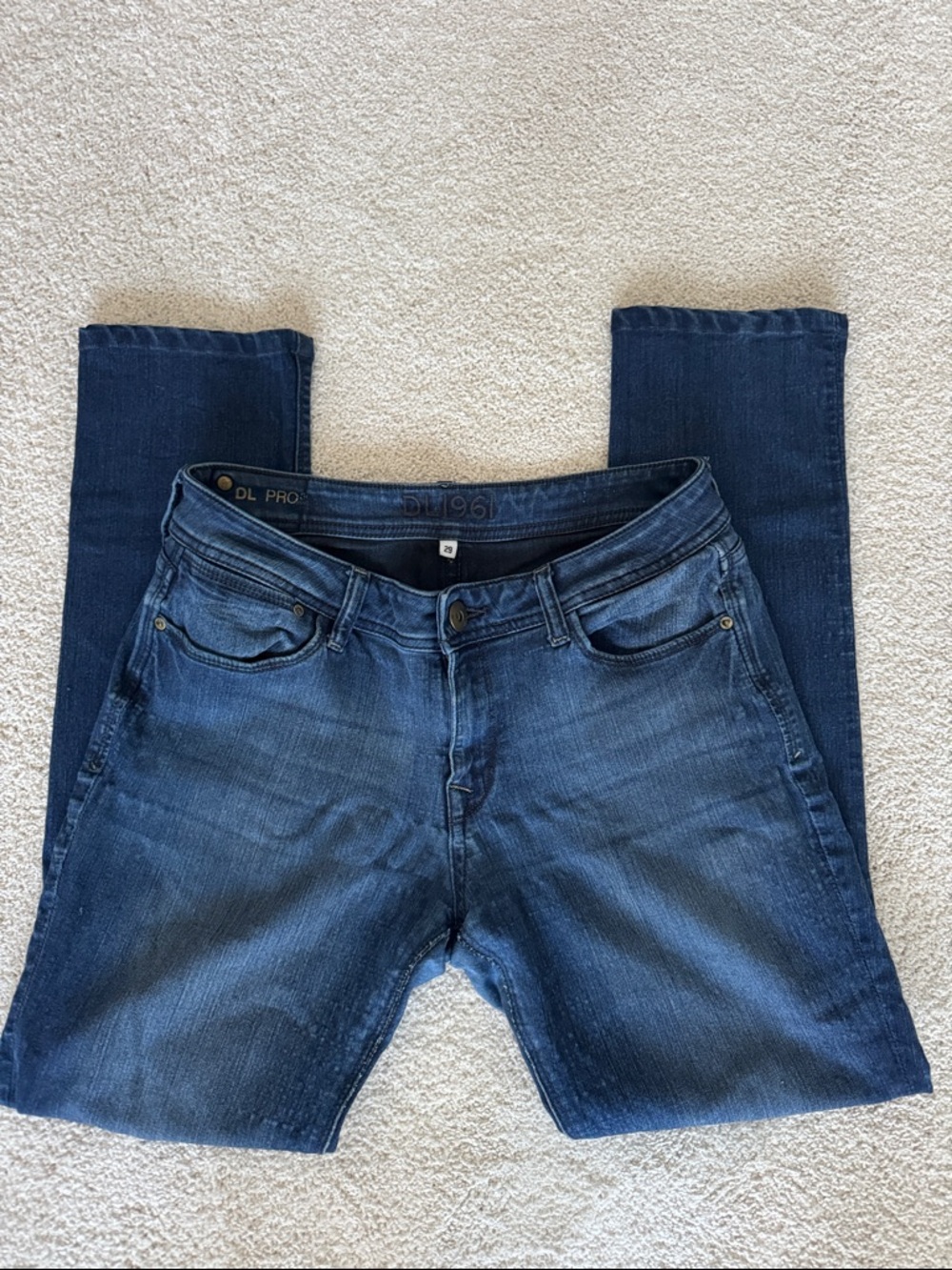 DL1961 Women's Dark Blue Skinny Jeans